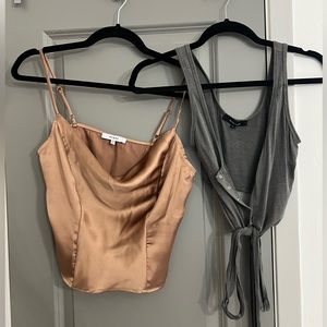 TWO top bundle. Great condition. Priced to sale. Cute cute. Like new!